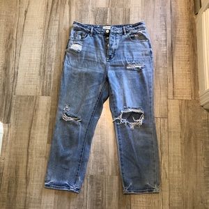 Pacsun Cropped Mom Denim